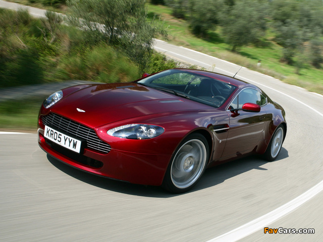 Aston Martin V8 Vantage (2005–2008) images (640 x 480)