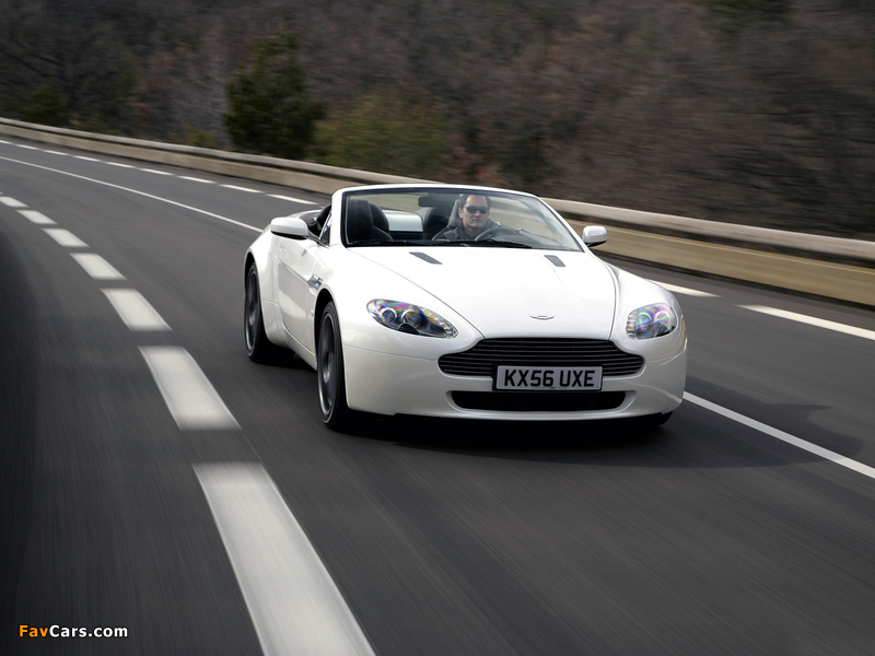 Aston Martin V8 Vantage Roadster (2006–2008) wallpapers (800 x 600)