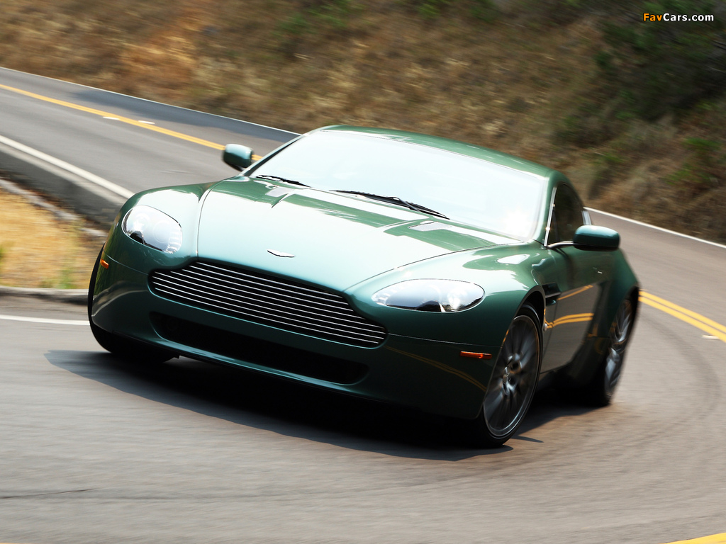 Aston Martin V8 Vantage US-spec (2008–2012) images (1024 x 768)