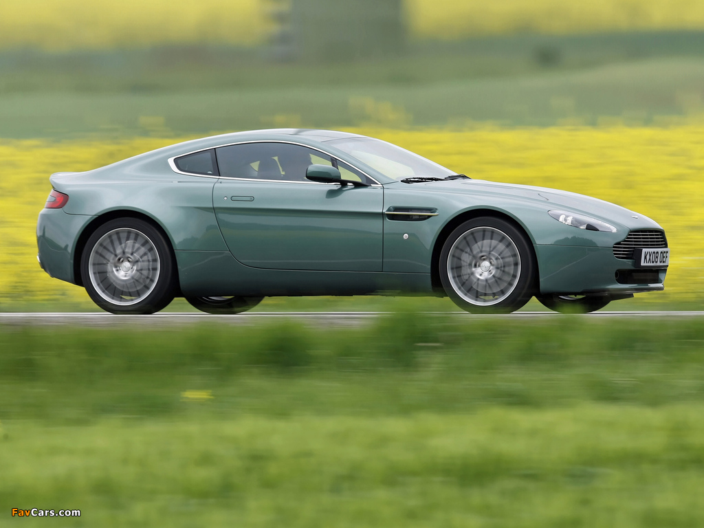 Aston Martin V8 Vantage (2008–2012) photos (1024 x 768)