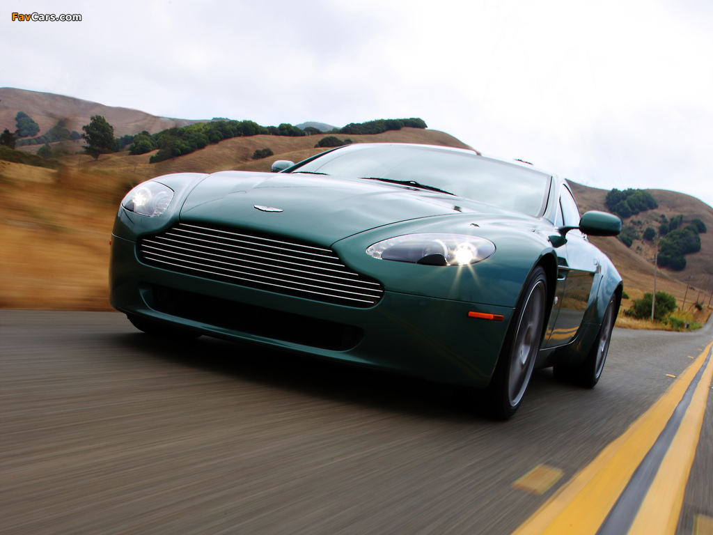 Aston Martin V8 Vantage US-spec (2008–2012) photos (1024 x 768)