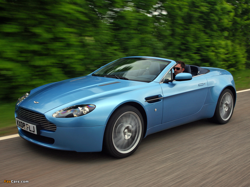 Aston Martin V8 Vantage Roadster (2008–2012) pictures (1024 x 768)