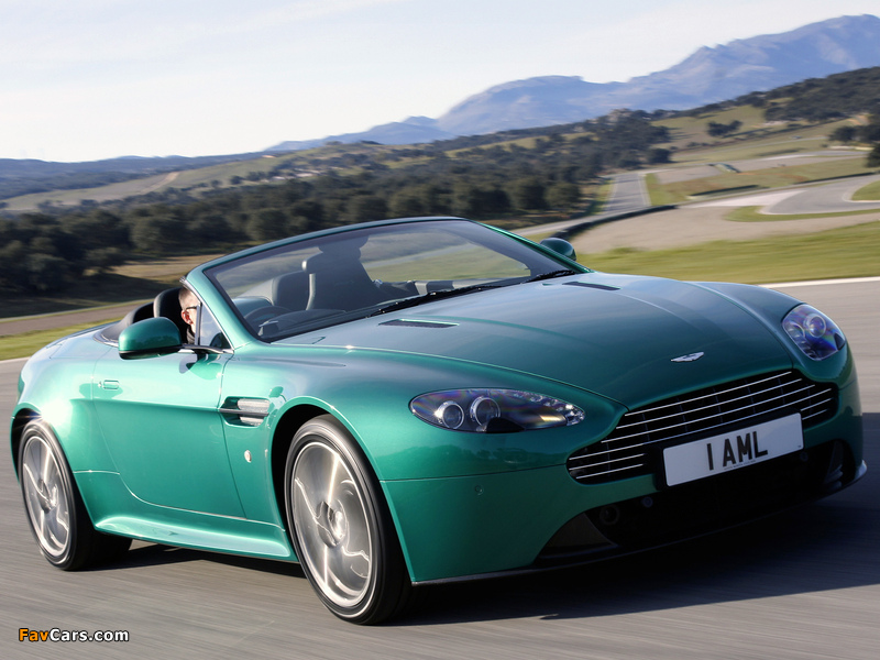 Aston Martin V8 Vantage S Roadster UK-spec (2011) pictures (800 x 600)