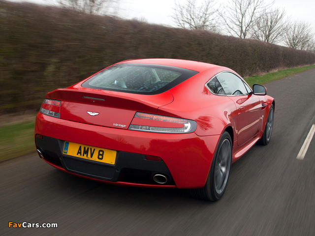 Aston Martin V8 Vantage UK-spec (2012) images (640 x 480)