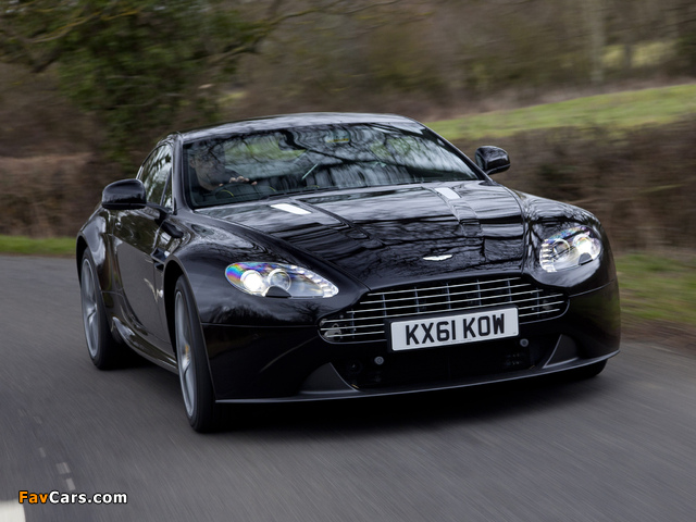Aston Martin V8 Vantage UK-spec (2012) images (640 x 480)