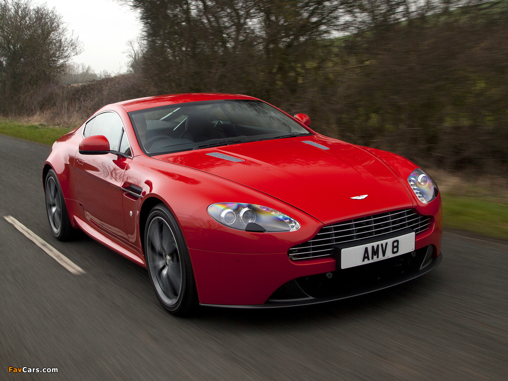 Aston Martin V8 Vantage UK-spec (2012) photos (1024 x 768)