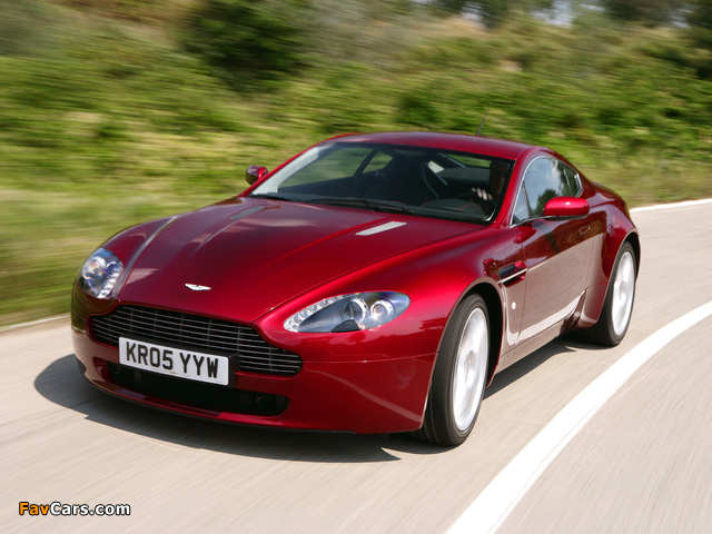 Aston Martin V8 Vantage (2005–2008) photos (640 x 480)