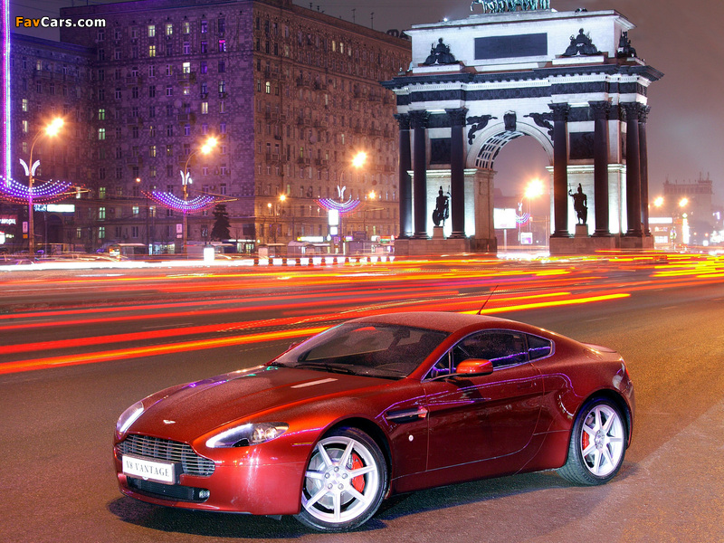 Aston Martin V8 Vantage (2005–2008) pictures (800 x 600)