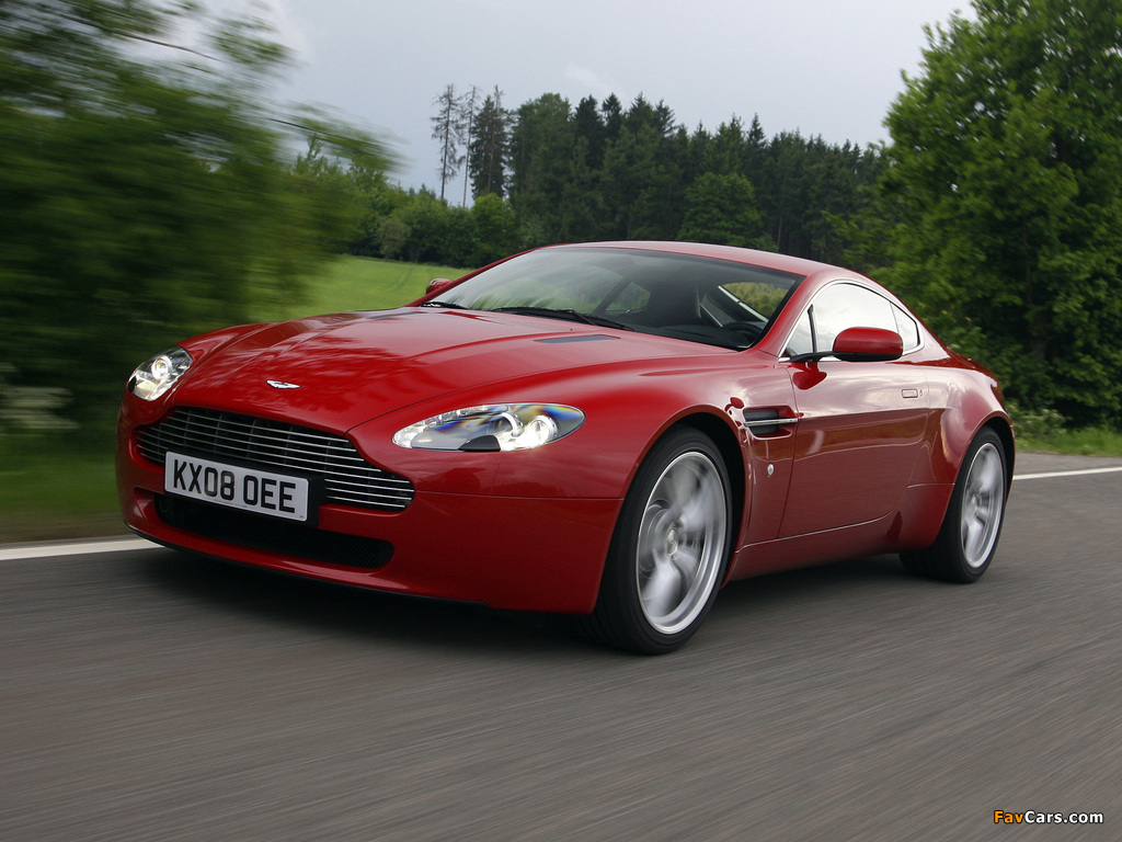 Aston Martin V8 Vantage (2008–2012) pictures (1024 x 768)