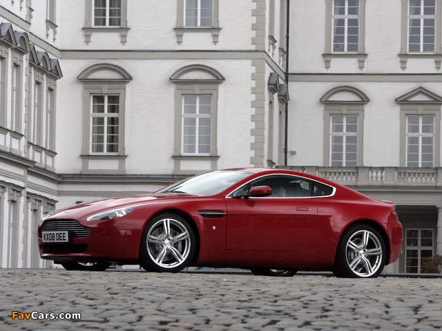 Aston Martin V8 Vantage (2008–2012) wallpapers (640 x 480)