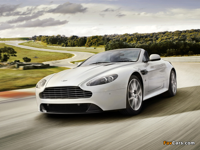 Aston Martin V8 Vantage S Roadster UK-spec (2011) images (640 x 480)