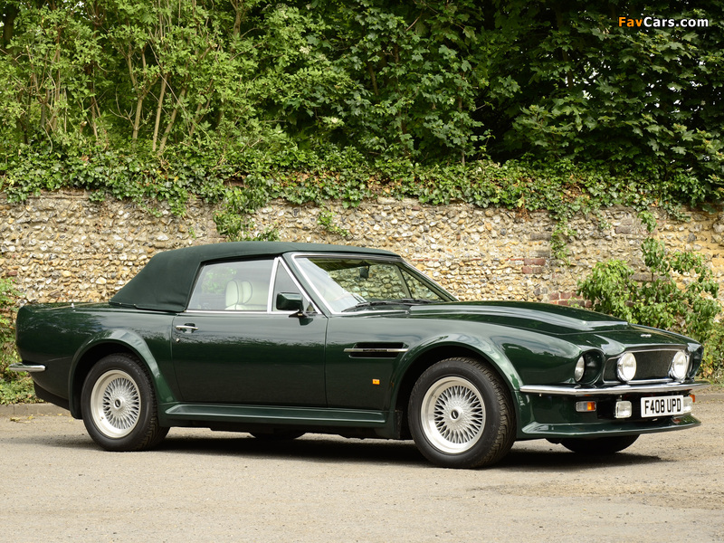 Photos of Aston Martin V8 Vantage Volante UK-spec (1984–1989) (800 x 600)