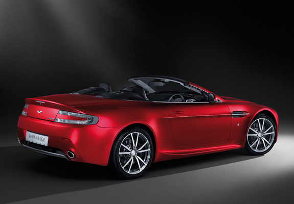 Photos of Aston Martin V8 Vantage Roadster UK-spec (2008–2012)