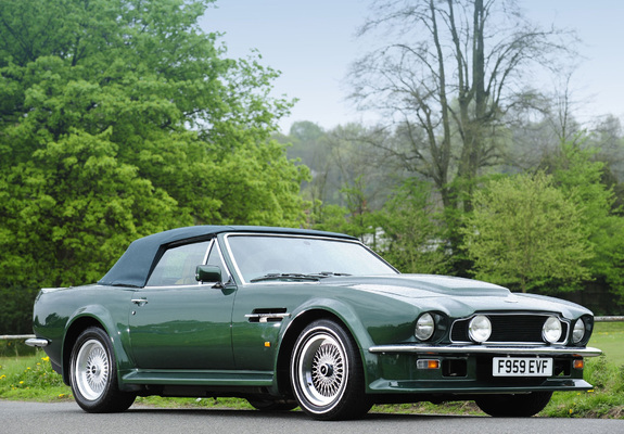 Pictures of Aston Martin V8 Vantage Volante UK-spec (1984–1989)