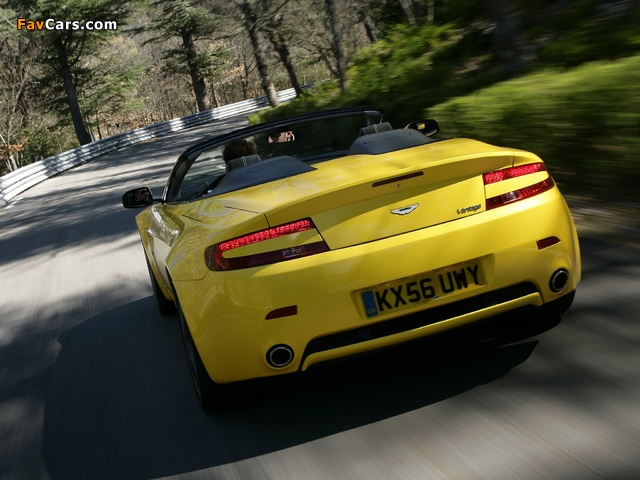 Aston Martin V8 Vantage Roadster (2006–2008) wallpapers (640 x 480)