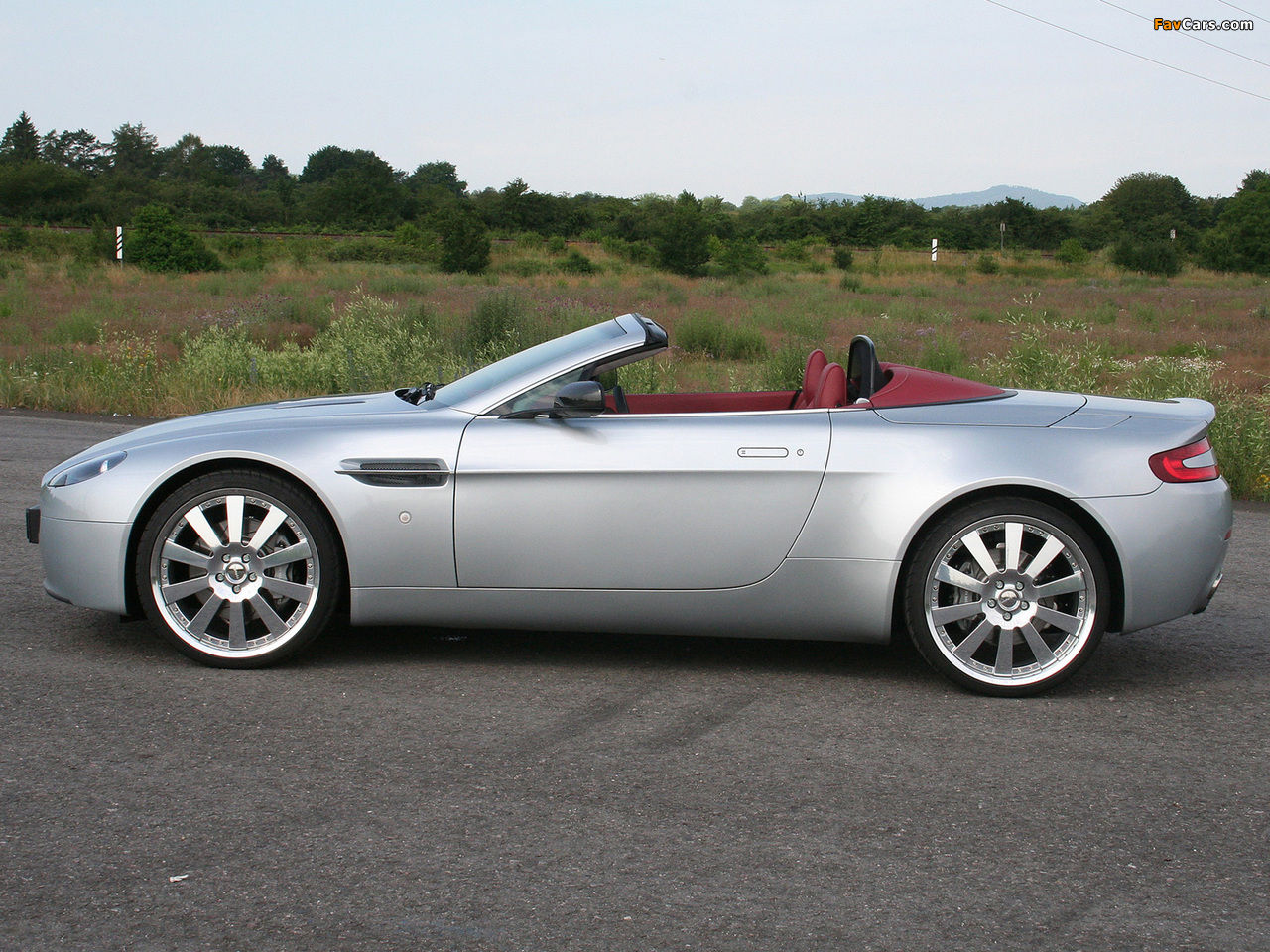 Cargraphic Aston Martin V8 Vantage Roadster (2006–2008) wallpapers (1280 x 960)