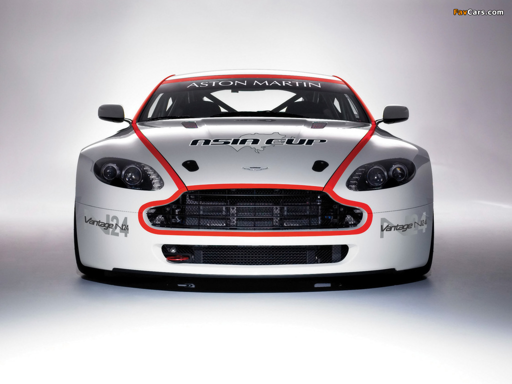 Aston Martin V8 Vantage N24 Asia Cup (2008) wallpapers (1024 x 768)