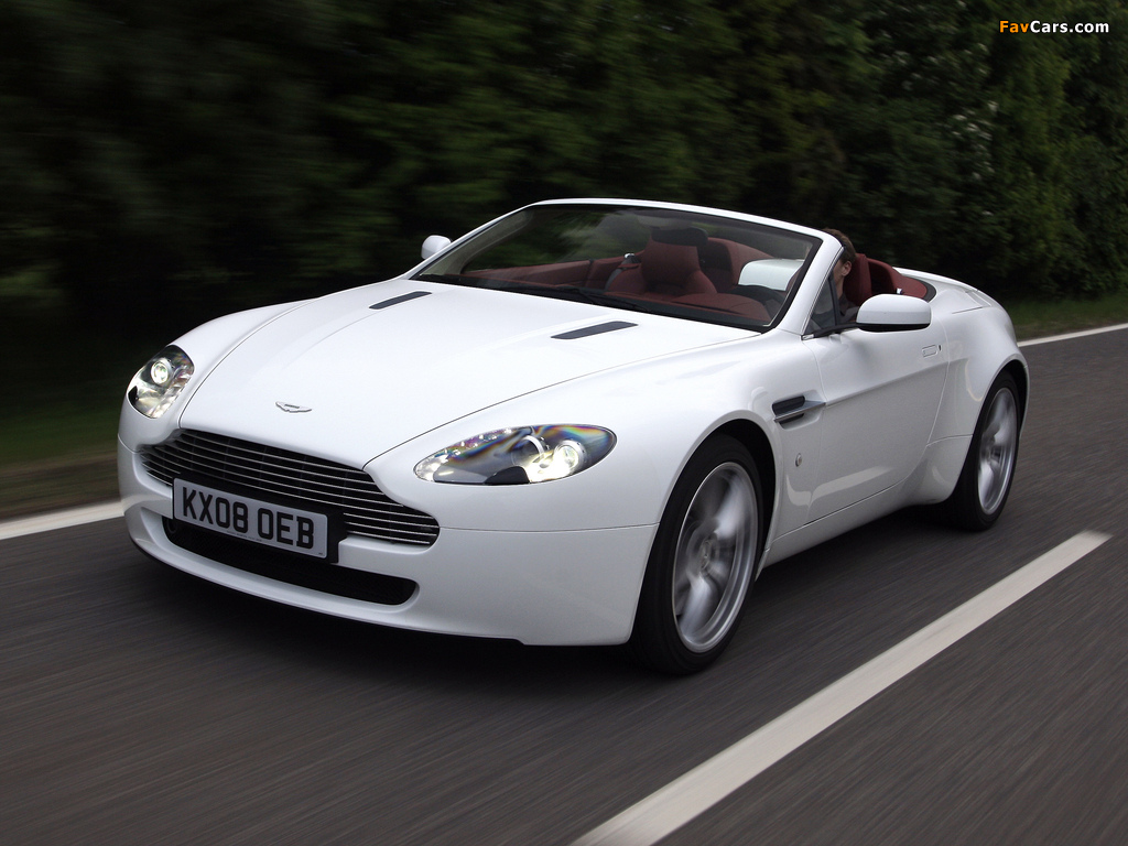 Aston Martin V8 Vantage Roadster (2008–2012) wallpapers (1024 x 768)