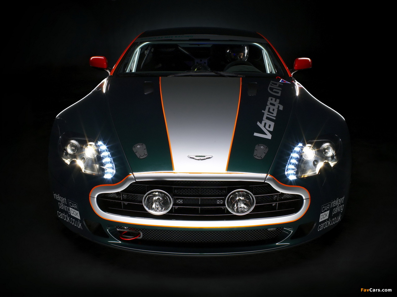 Aston Martin V8 Vantage GT4 (2009–2010) wallpapers (1280 x 960)