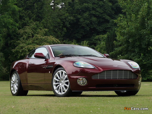 Aston Martin V12 Vanquish (2001–2006) images (640 x 480)