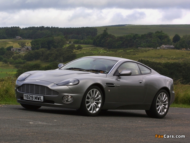 Aston Martin V12 Vanquish UK-spec (2001–2006) images (640 x 480)