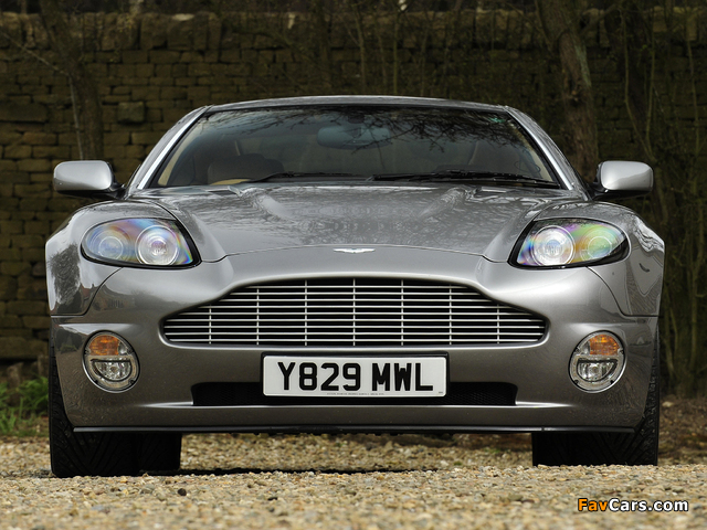 Aston Martin V12 Vanquish UK-spec (2001–2006) images (640 x 480)