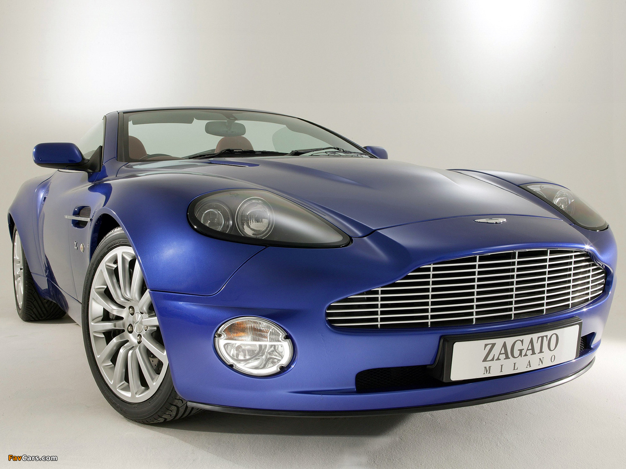 Aston Martin V12 Vanquish Roadster Zagato (2004) wallpapers (1280 x 960)