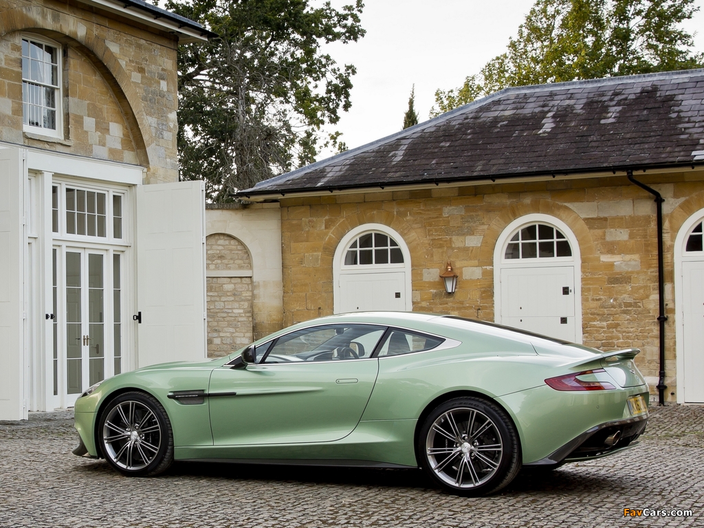 Aston Martin Vanquish UK-spec (2012) images (1024 x 768)