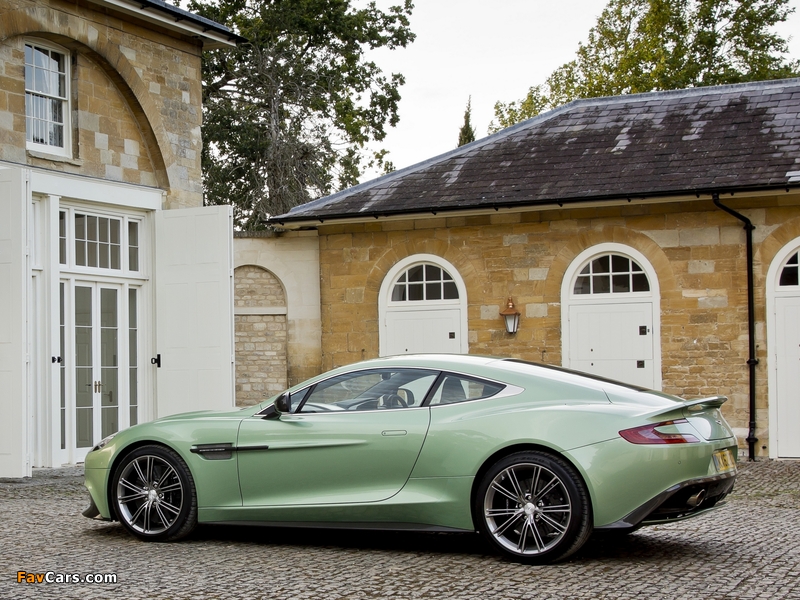 Aston Martin Vanquish UK-spec (2012) images (800 x 600)