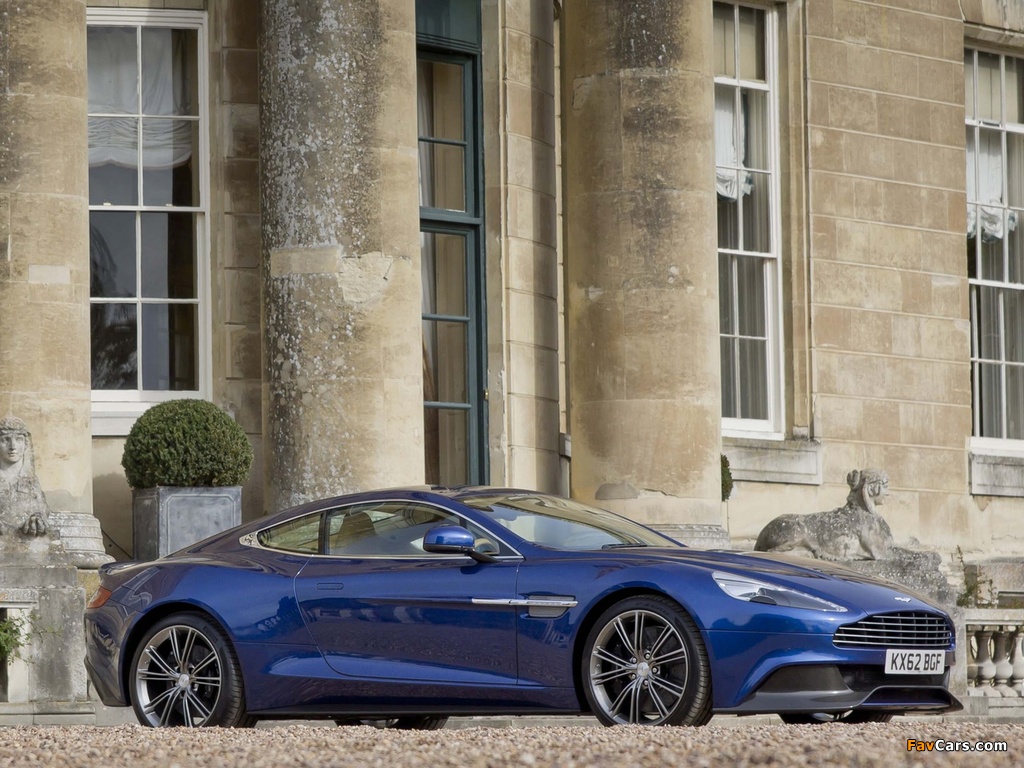 Aston Martin Vanquish UK-spec (2012) images (1024 x 768)