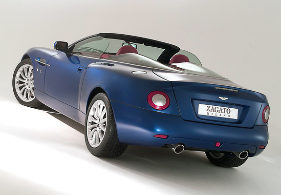 Photos of Aston Martin V12 Vanquish Roadster Zagato (2004)