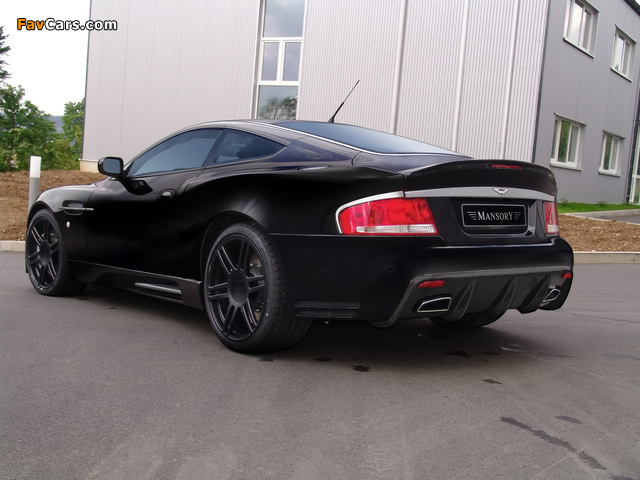 Photos of Mansory Aston Martin Vanquish S (2005–2007) (640 x 480)