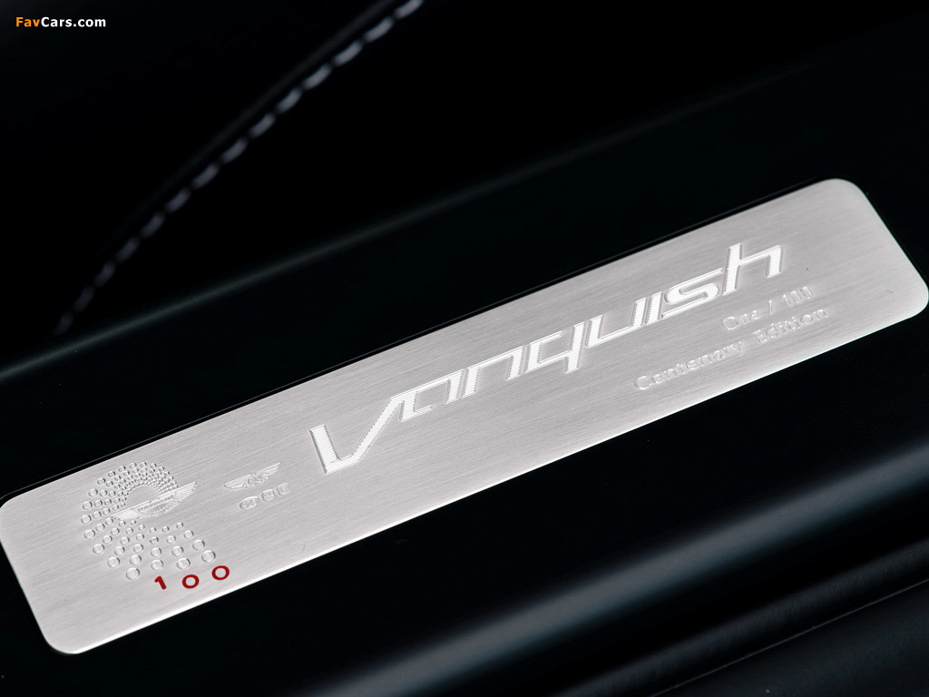 Pictures of Aston Martin Vanquish Centenary Edition 2013 (1024 x 768)