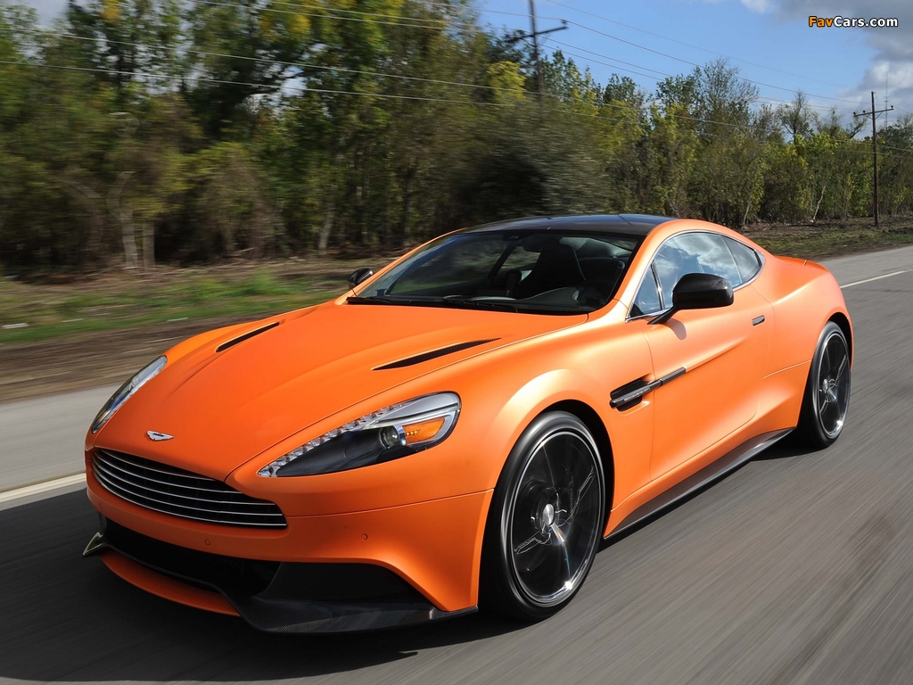 Aston Martin Vanquish US-spec 2012 wallpapers (1024 x 768)