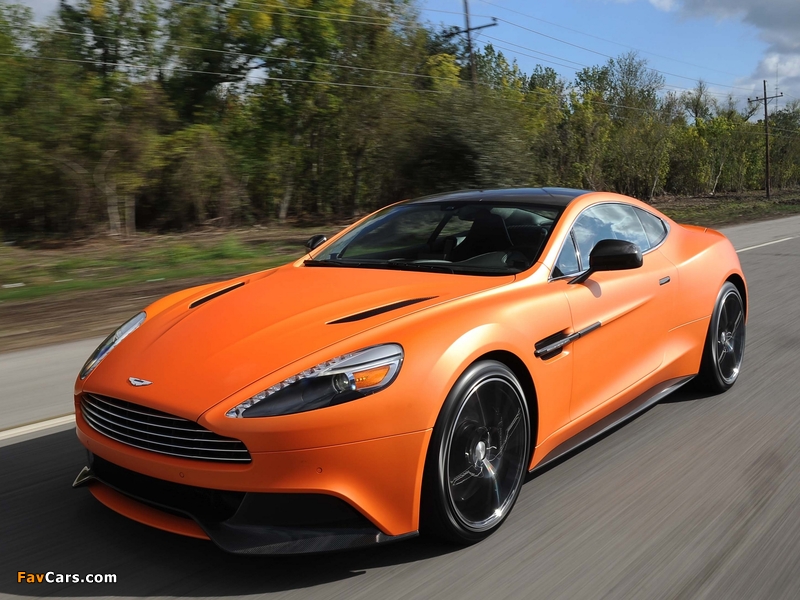 Aston Martin Vanquish US-spec 2012 wallpapers (800 x 600)