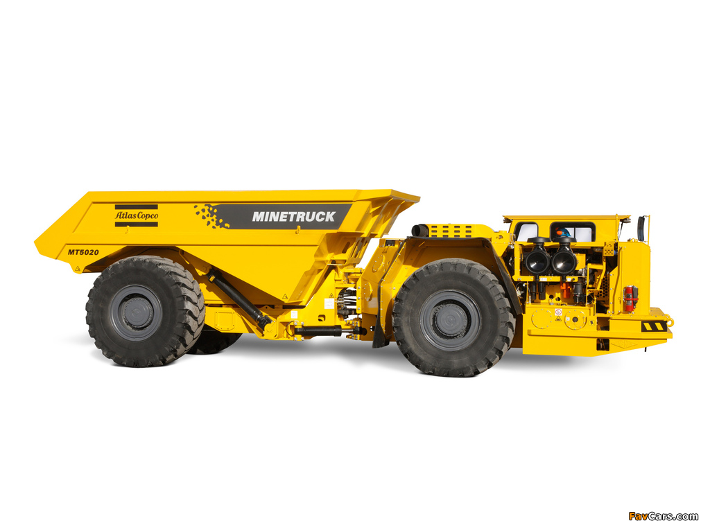 Atlas Copco Minetruck MT5020 wallpapers (1024 x 768)