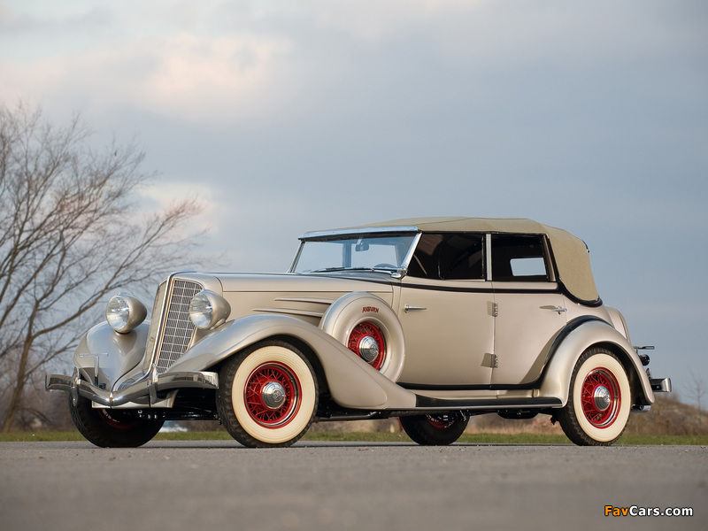 Auburn 850 Y Custom Phaeton (1934) images (800 x 600)