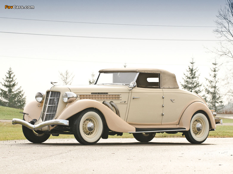 Auburn 851 SC Convertible Coupe (1935) images (800 x 600)