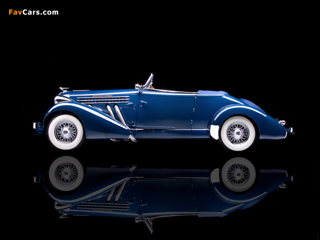 Auburn 851 SC Convertible Coupe (1935) wallpapers (640 x 480)