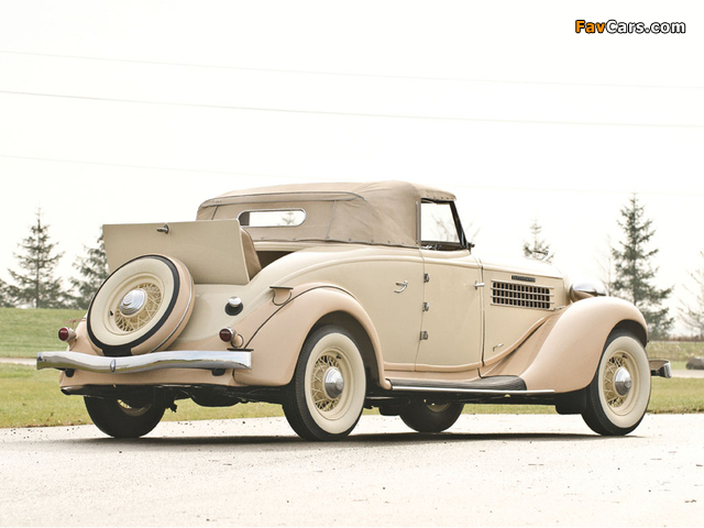 Images of Auburn 851 SC Convertible Coupe (1935) (640 x 480)