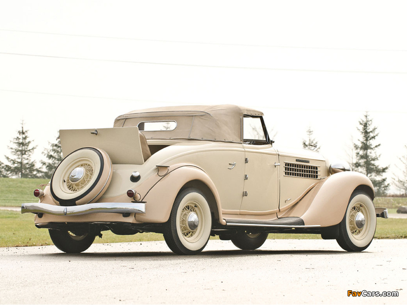 Images of Auburn 851 SC Convertible Coupe (1935) (800 x 600)