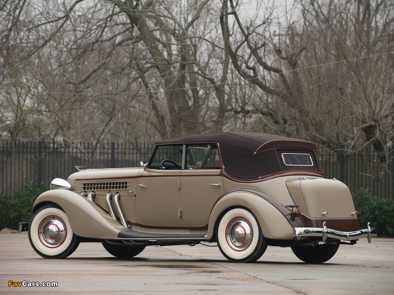Images of Auburn 851 SC Convertible Sedan (1935) (800 x 600)