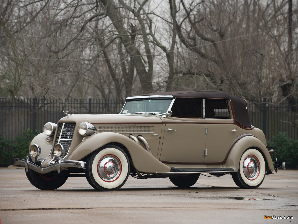 Pictures of Auburn 851 SC Convertible Sedan (1935) (1024 x 768)