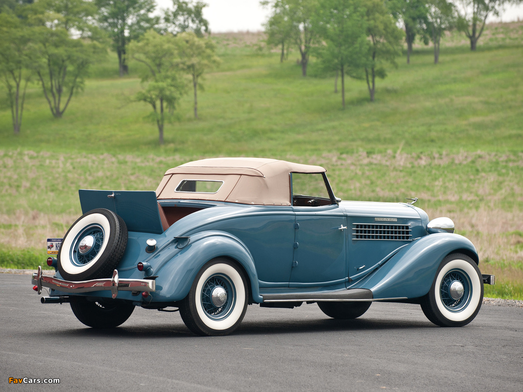 Auburn 852 SC Convertible Coupe (1936) images (1024 x 768)