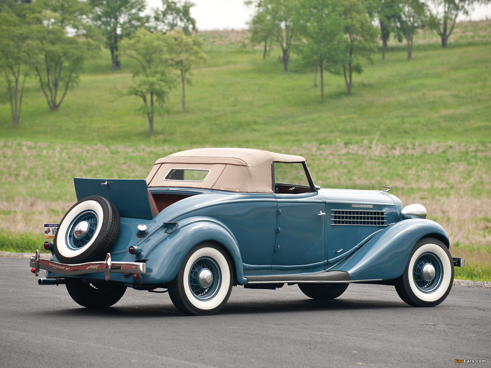 Auburn 852 SC Convertible Coupe (1936) images (1600 x 1200)