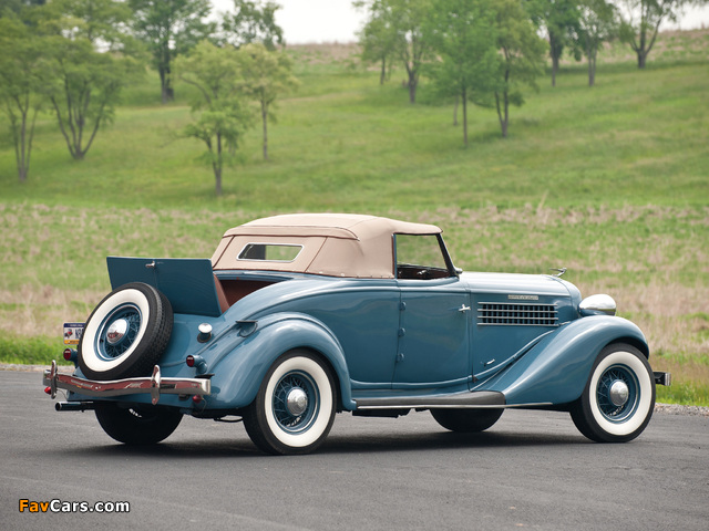 Auburn 852 SC Convertible Coupe (1936) images (640 x 480)