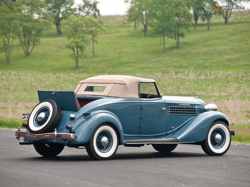 Auburn 852 SC Convertible Coupe (1936) images (800 x 600)