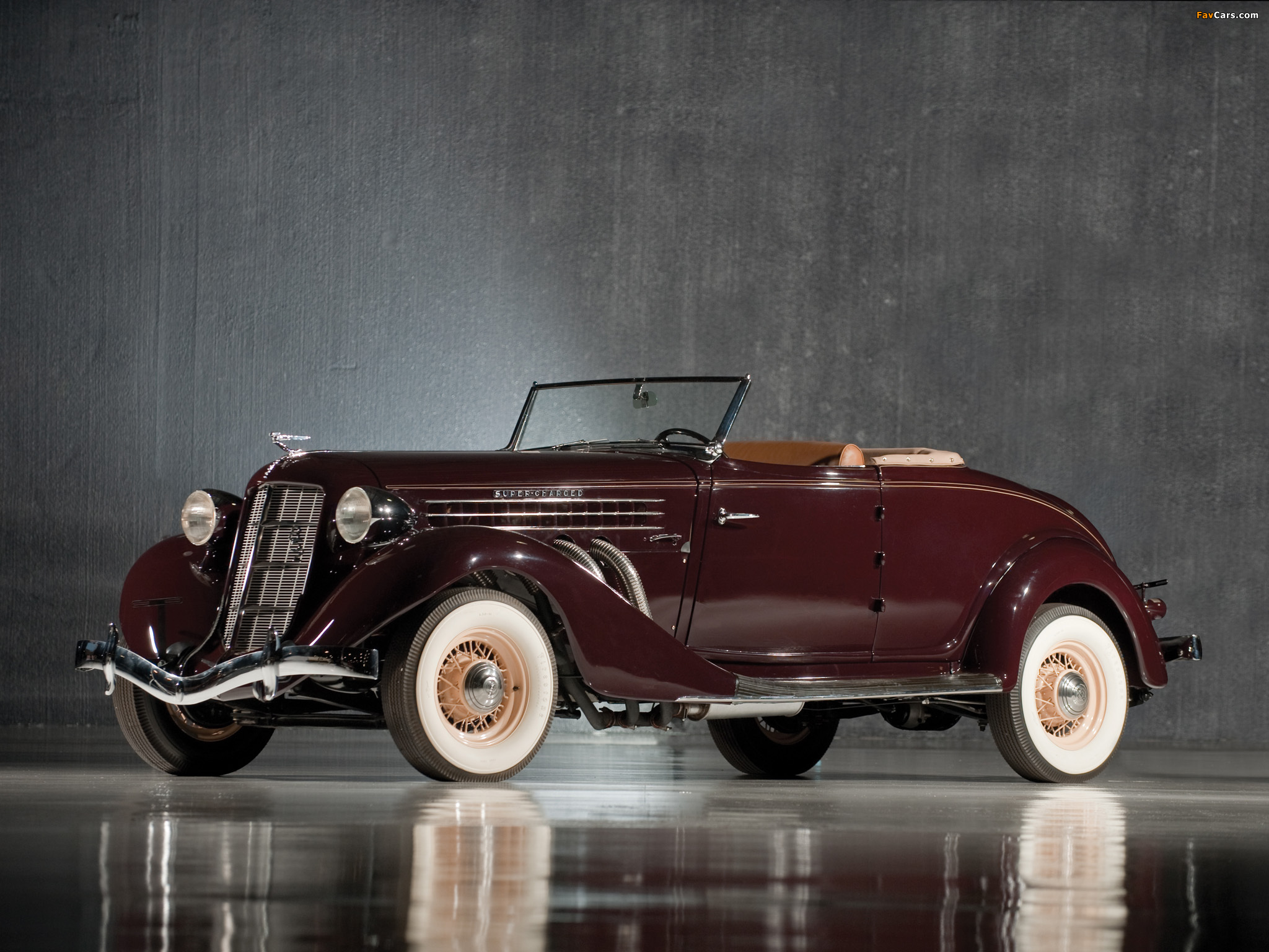 Auburn 852 SC Convertible Coupe (1936) pictures (2048 x 1536)