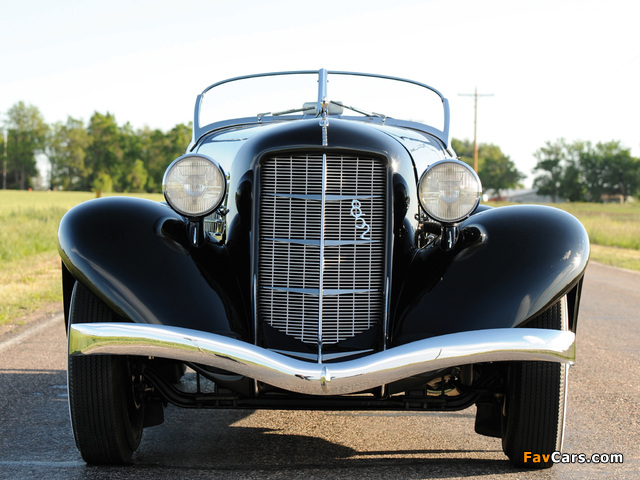 Auburn 852 SC Speedster (1936–1937) pictures (640 x 480)