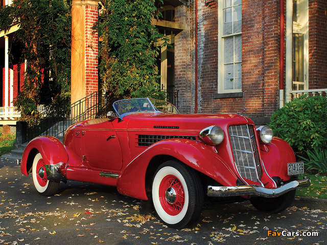 Auburn 852 SC Speedster (1936–1937) wallpapers (640 x 480)